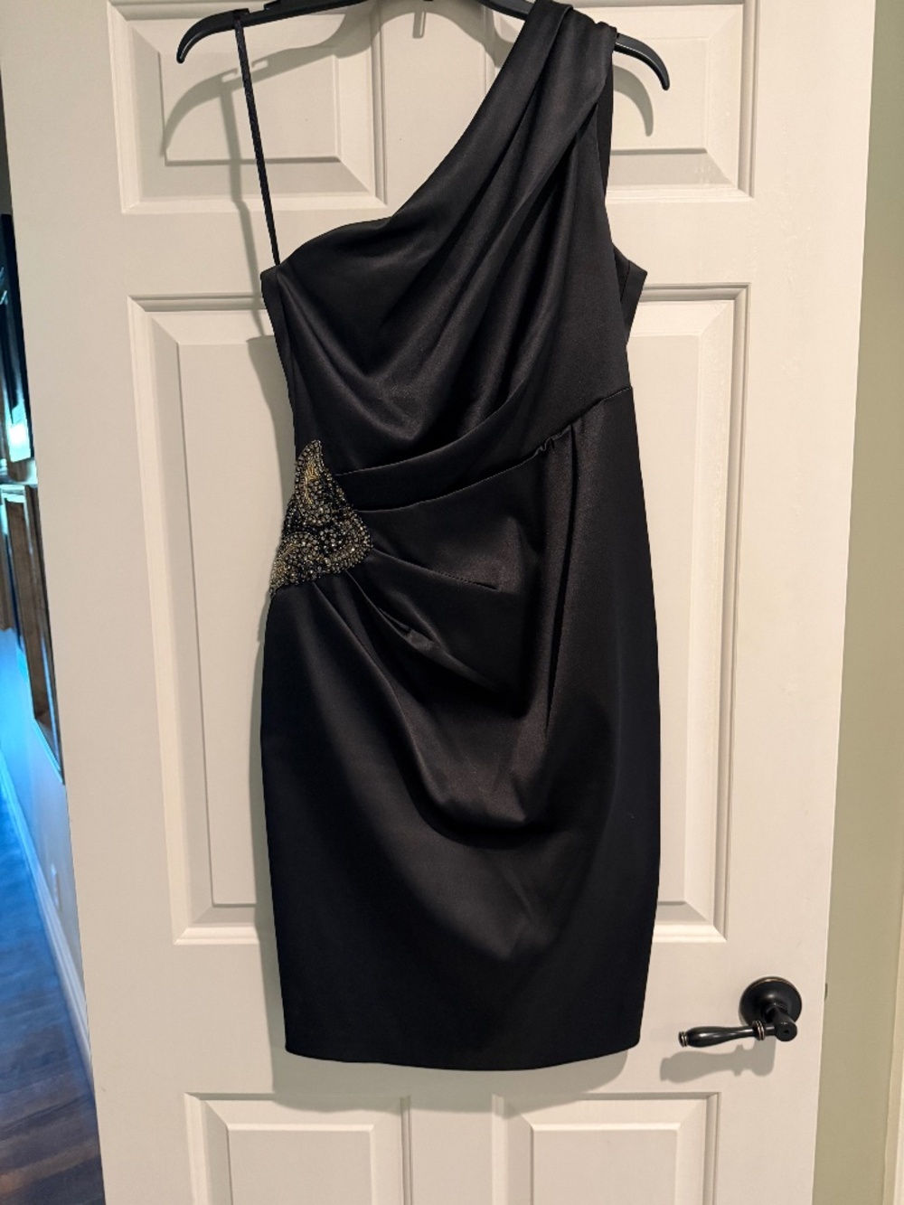 One shoulder black formal/cocktail dress from Nordstrom